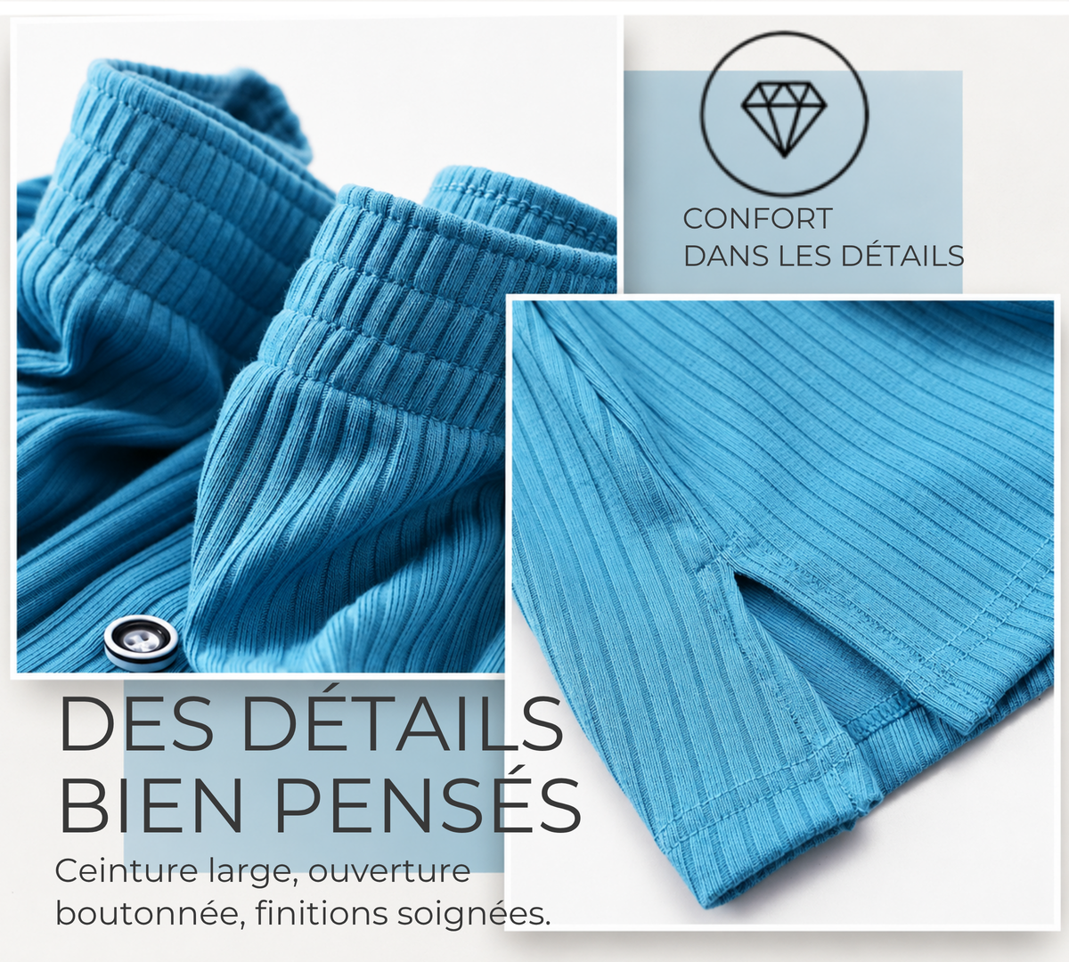 Boxer coton confort premium