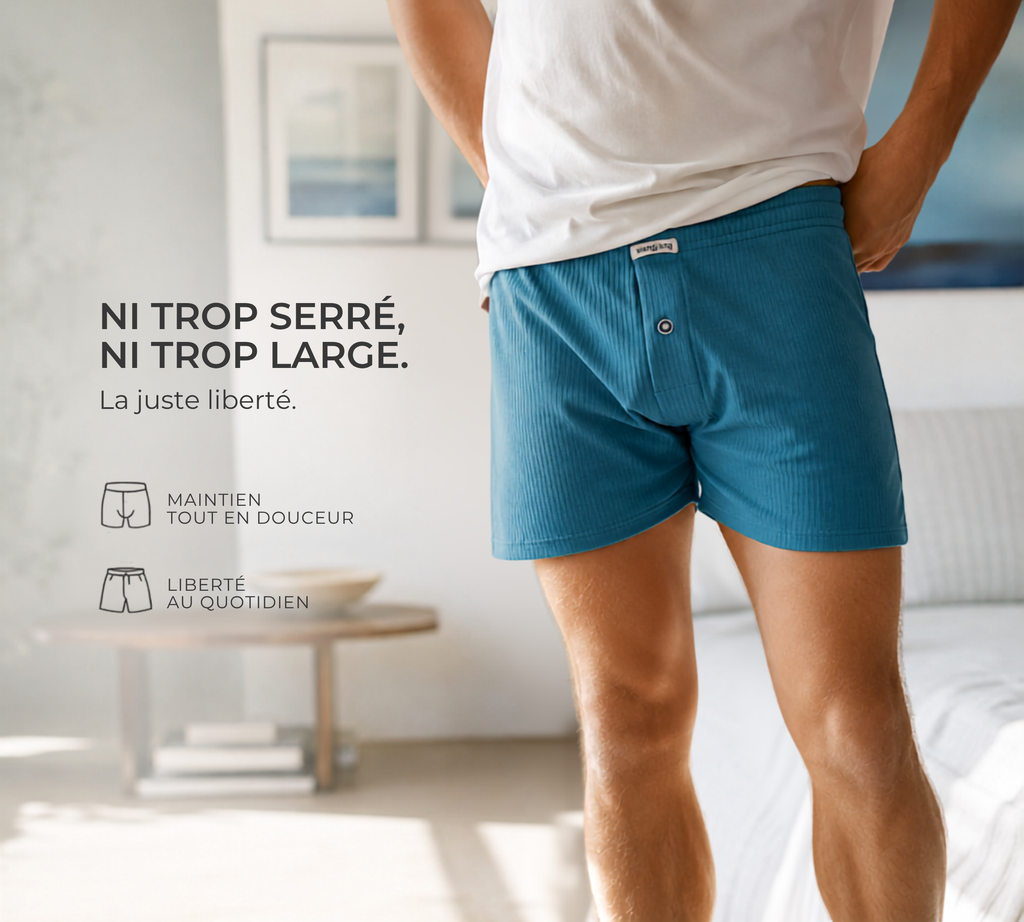Boxer coton confort premium